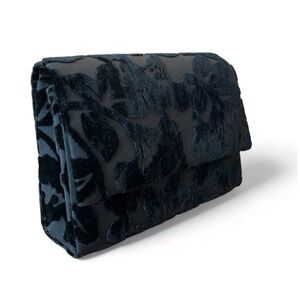 Ann Taylor Clutch | Evening Bag Black Velvet